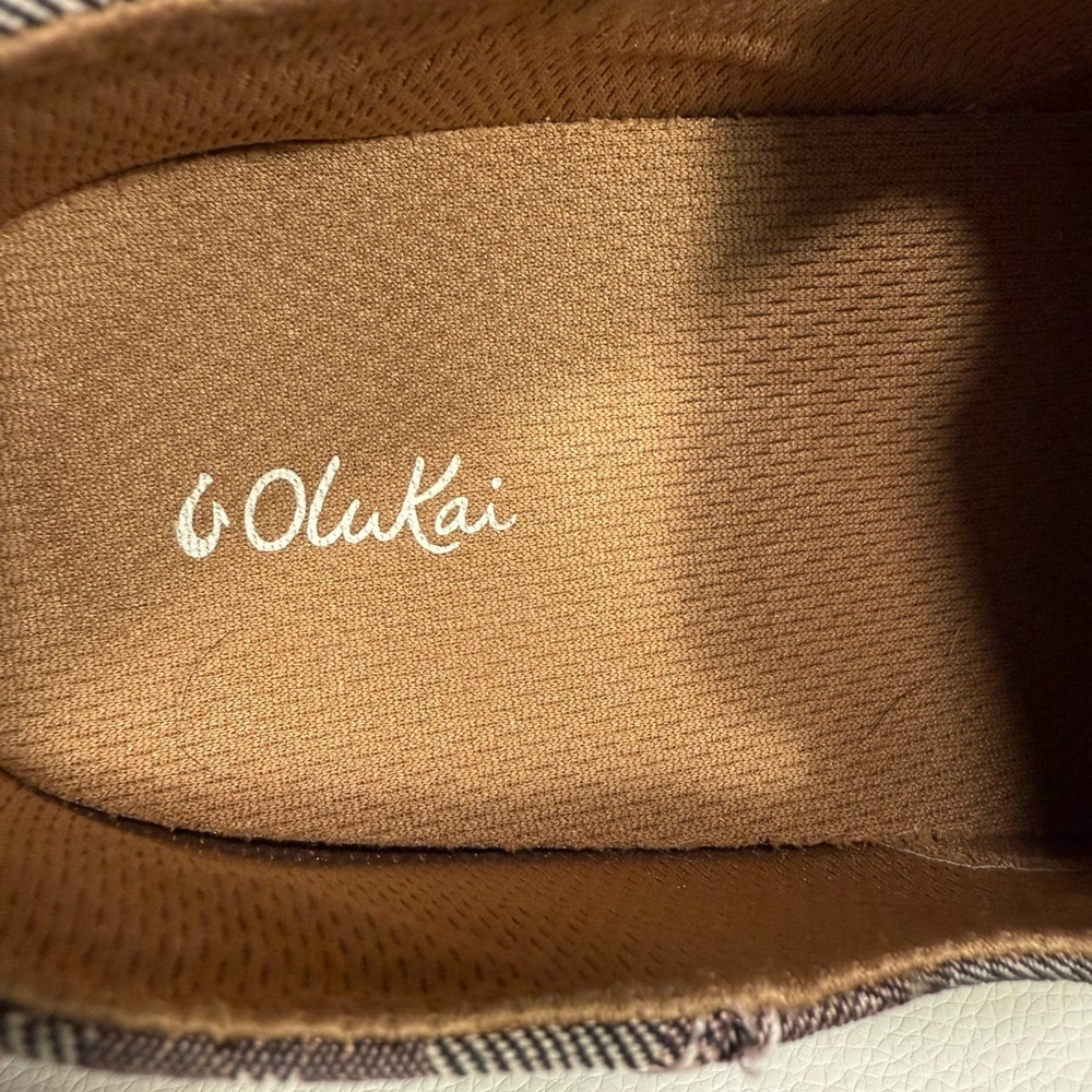 Olukai Womens Pehuea Pa’i Convertible Slip On Sneakers Size 10 Pink Camo Casual - Picture 2 of 6